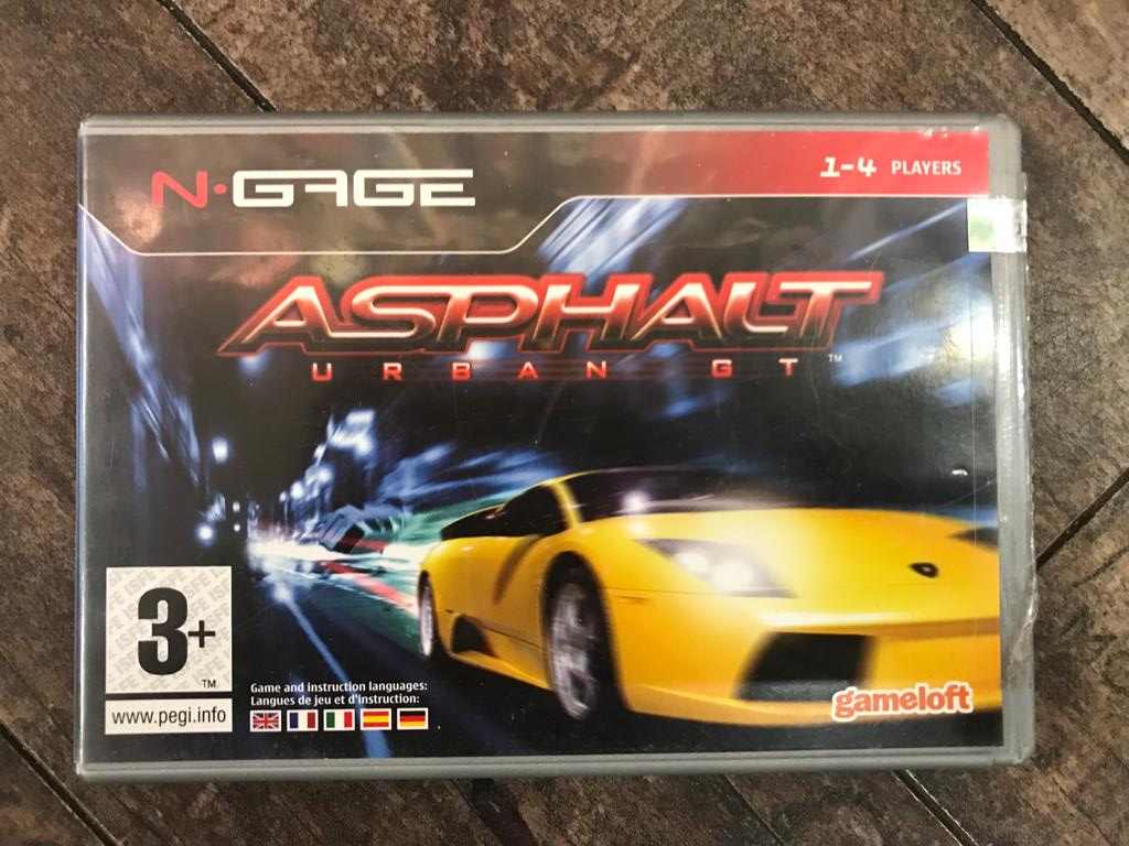 Asphalt Urban GT Nokia N Gage CIB Pelimies