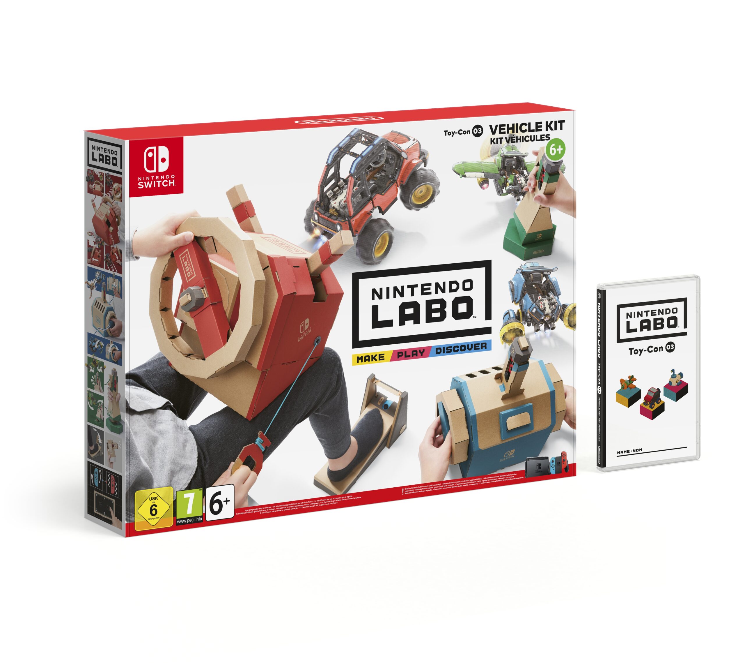 Nintendo Labo Vehicle Kit Switch Pelimies