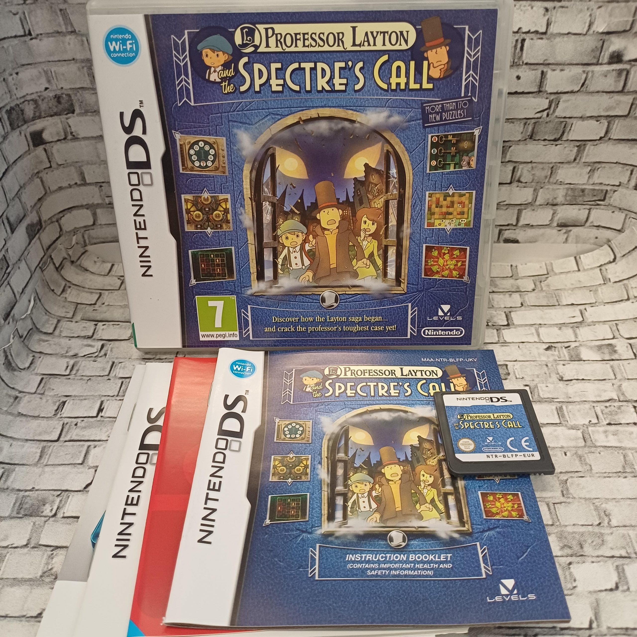 Professor Layton & Spectre's Call käytetty (DS) CIB