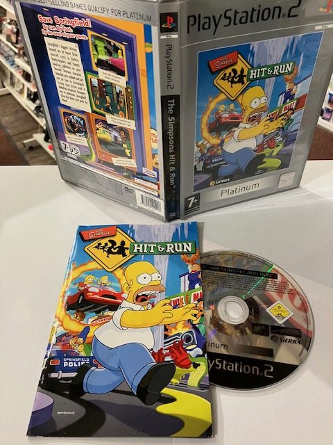 Simpsons: Hit & Run käytetty (PS2) Platinum CIB - Image 2