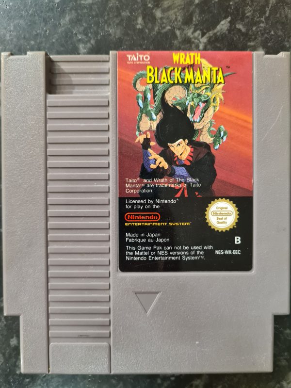 Wrath of the Black Manta EEC (NES) Loose