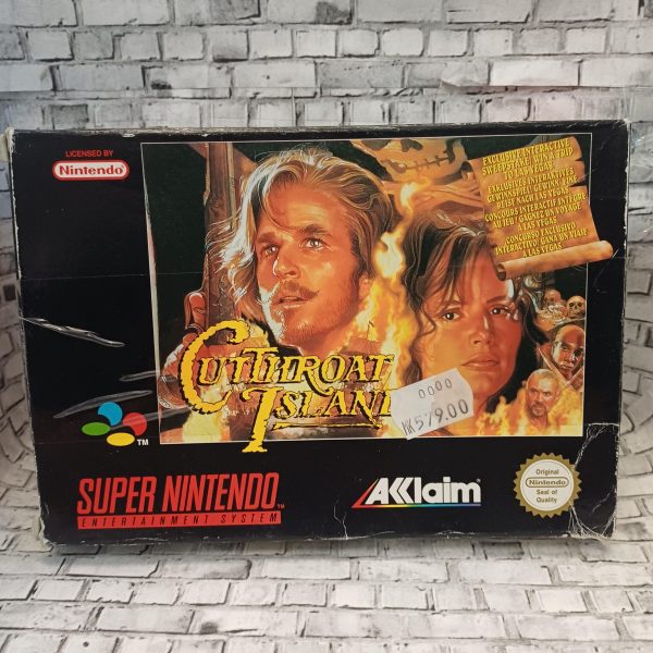 CutThroat Island EUR (SNES) CIB