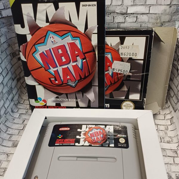 NBA JAM SCN (SNES) CIB - Image 3