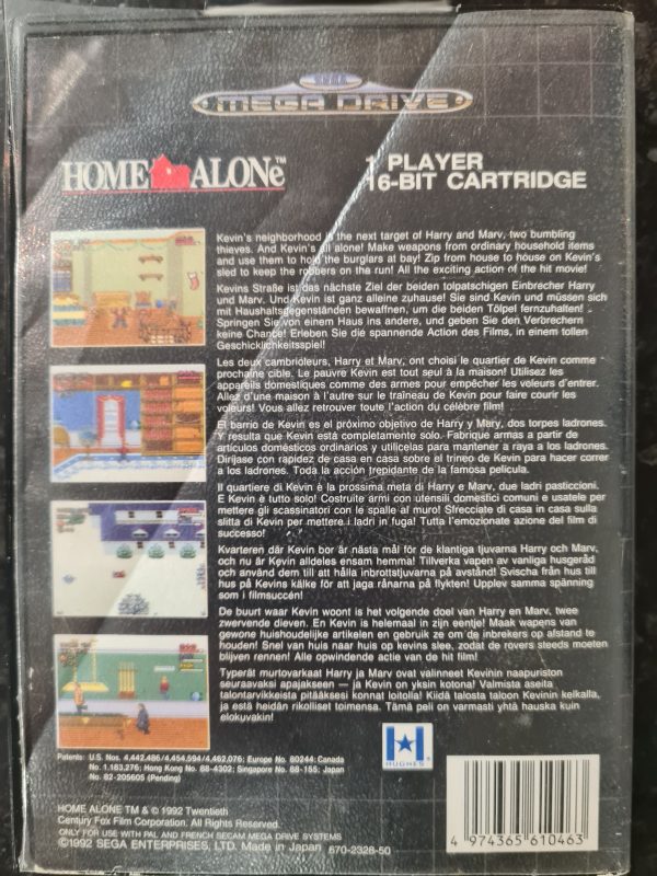Home Alone (Mega Drive) Boxed - Image 2
