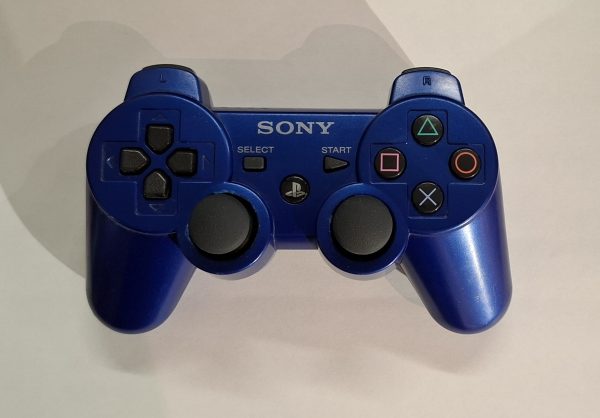 PS3 Dualshock 3 ohjain sininen käytetty