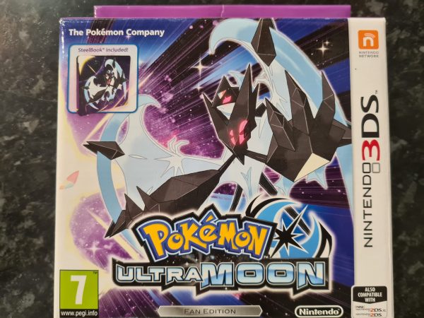 Pokémon Ultra Moon Fan Edition käytetty (3DS) CIB