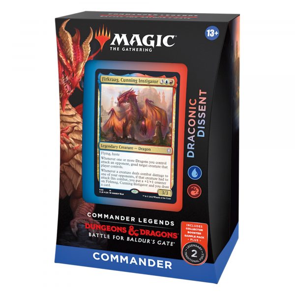 MTG: Commander Legends: Battle for Baldur's Gate Commander Deck: Draconic Dissent