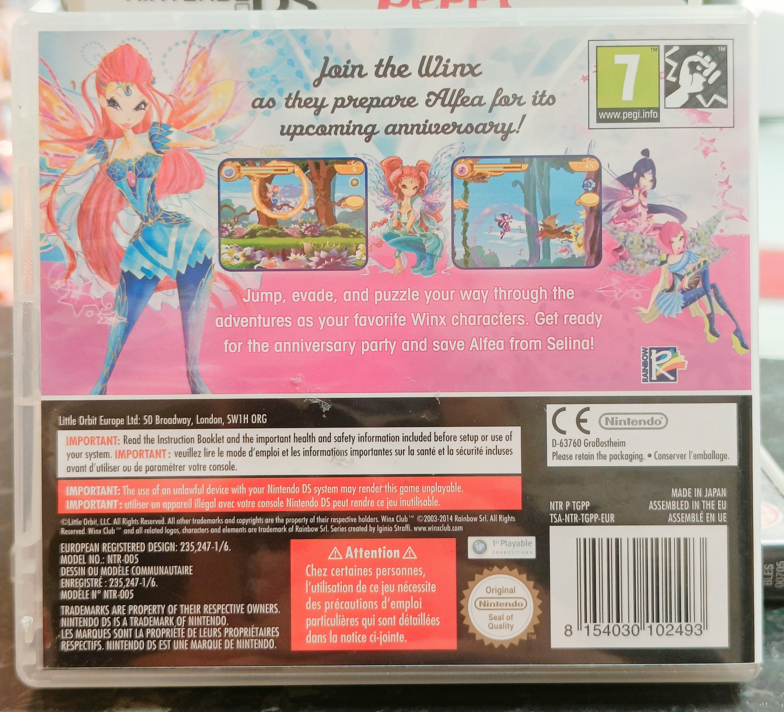 Winx Club: Saving Alfea - Nintendo DS, Nintendo DS