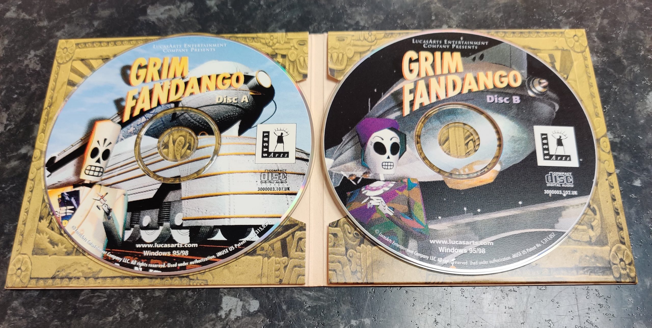 Grim Fandango PC Big Box Pelimies