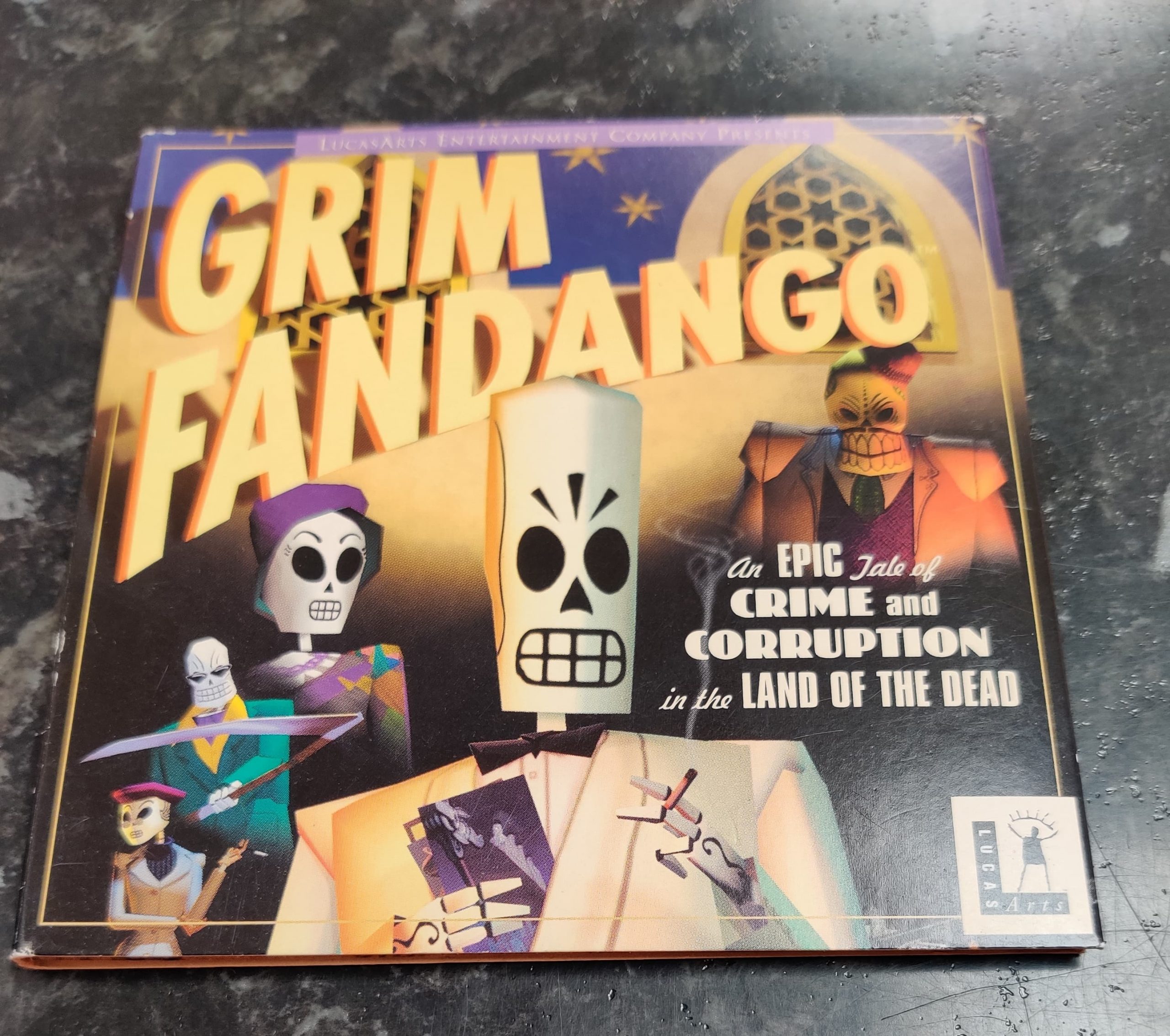 Grim Fandango PC Big Box Pelimies