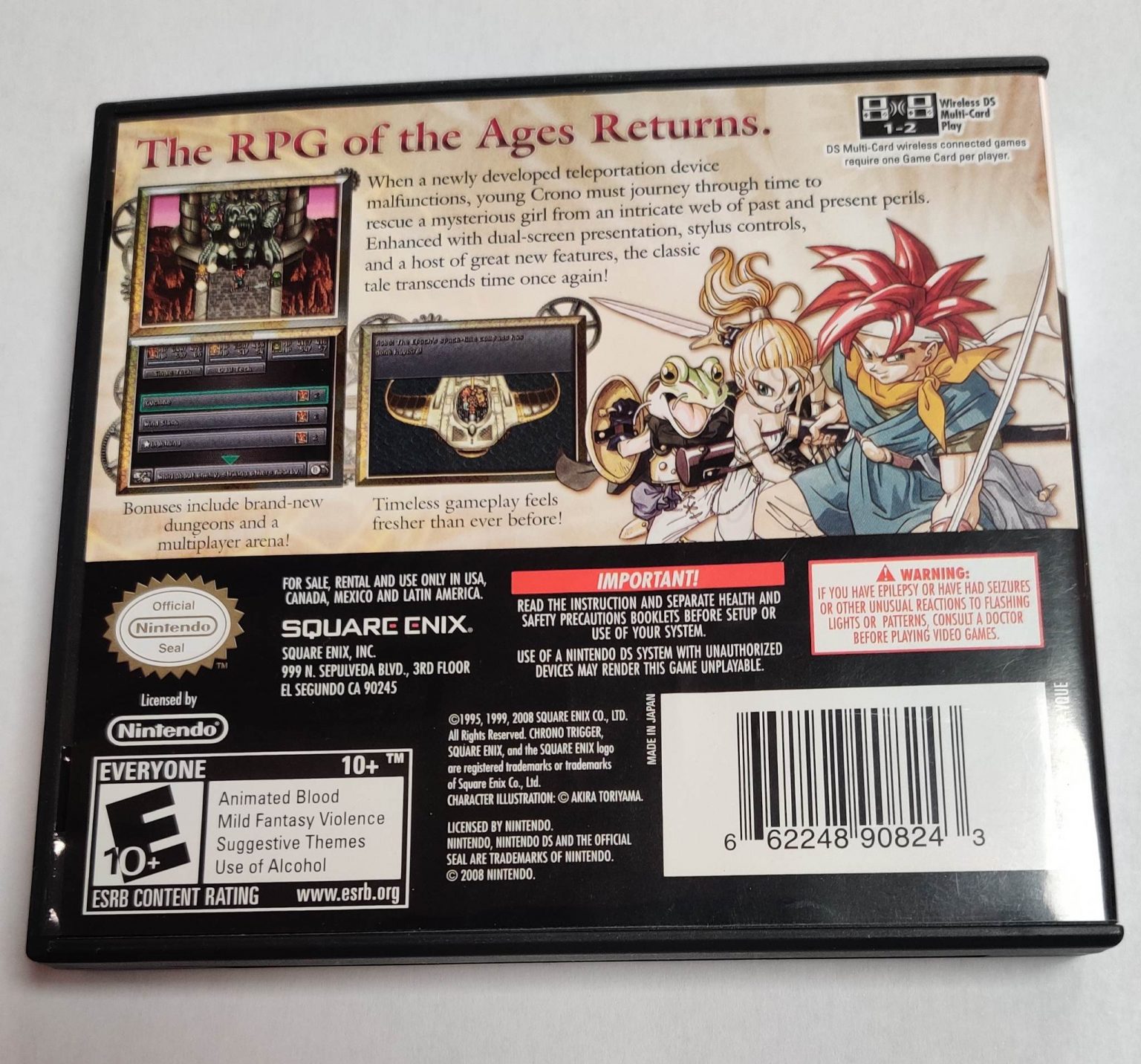 Chrono Trigger (Japan Import, Plays in English) - A & C Games