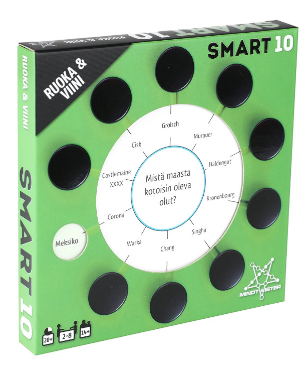 Smart 10 Lisäkysymykset: Ruoka & Viini