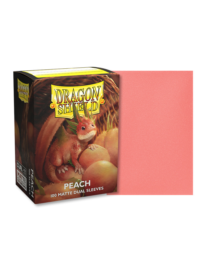 Dragon Shield Dual Matte Peach 100kpl