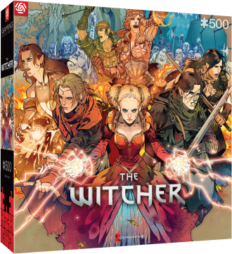 Good Loot Puzzle The Witcher Scoia'tael 5908305243007 - Puzzle Da Collezione Con Grafica Originale Del Gioco, Alta Qualità, 1000 Pezzi (presunto)