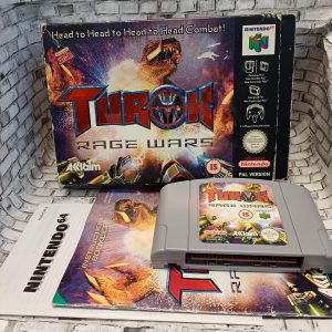 Turok Rage Wars käytetty (N64) CIB
