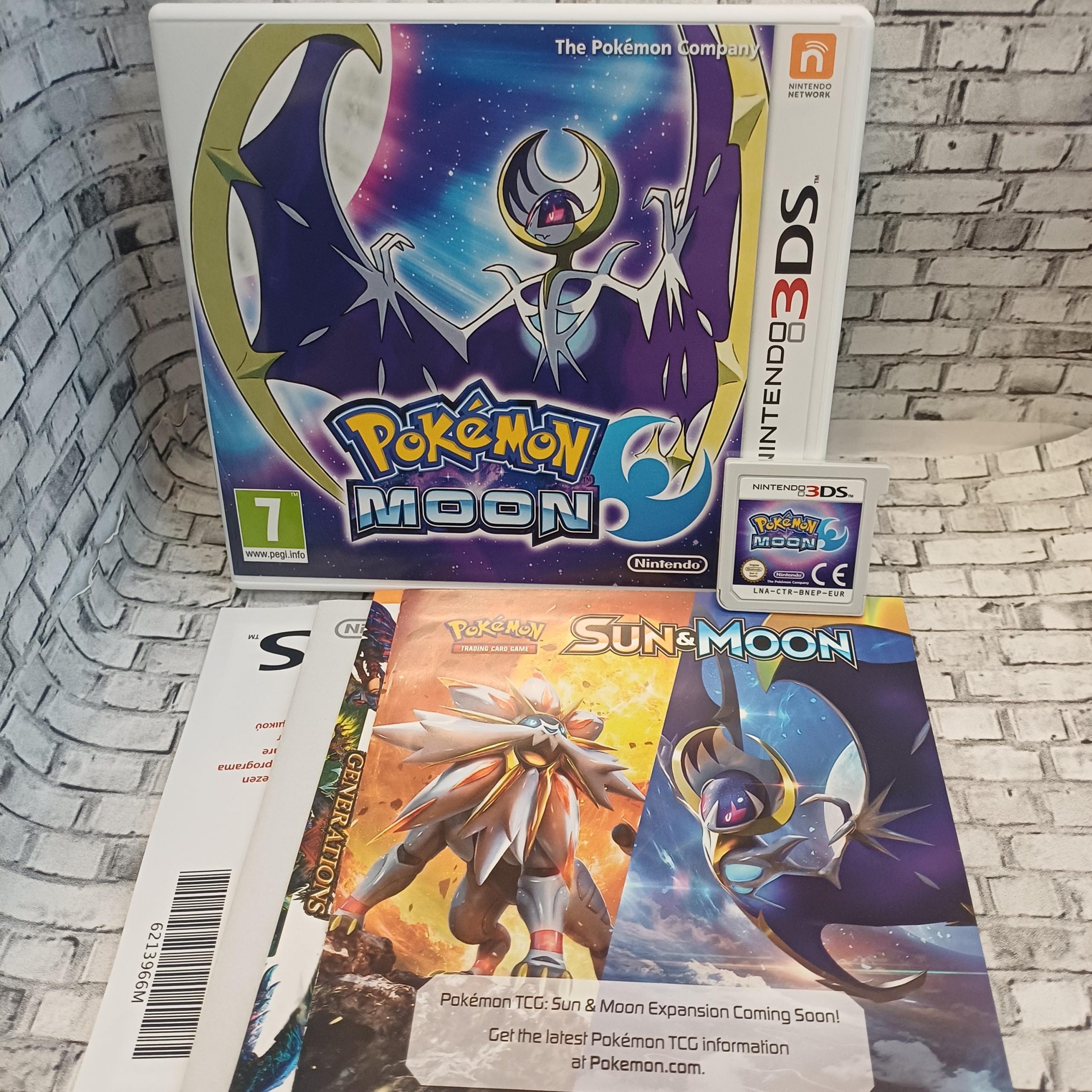 Pokémon Moon käytetty (3DS) CIB