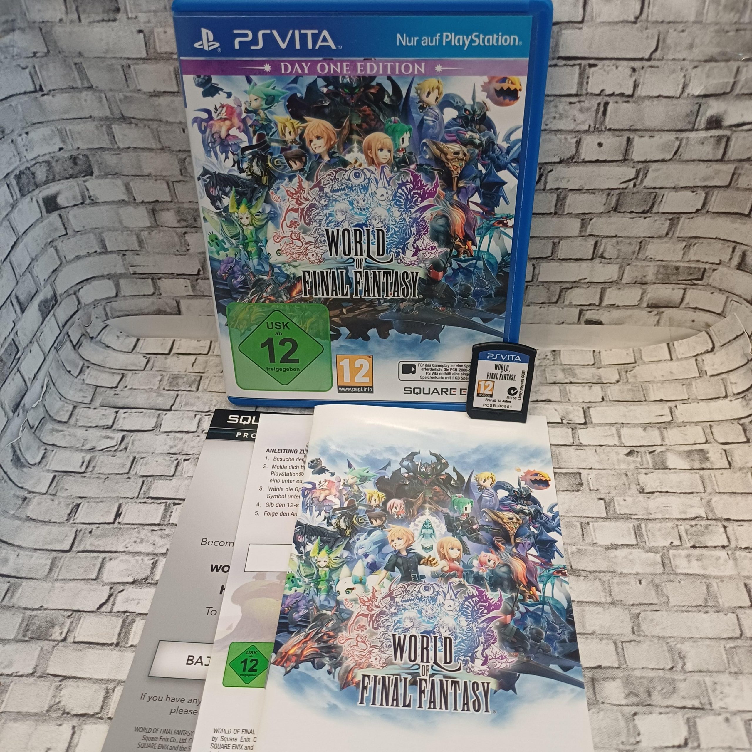 World of Final Fantasy käytetty (PS Vita) CIB Saksa