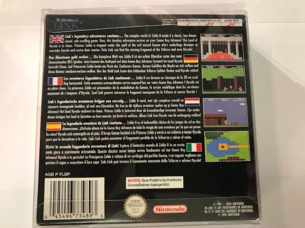 Zelda II: Adventure's of Link NES Classics käytetty (GBA) CIB - Image 2