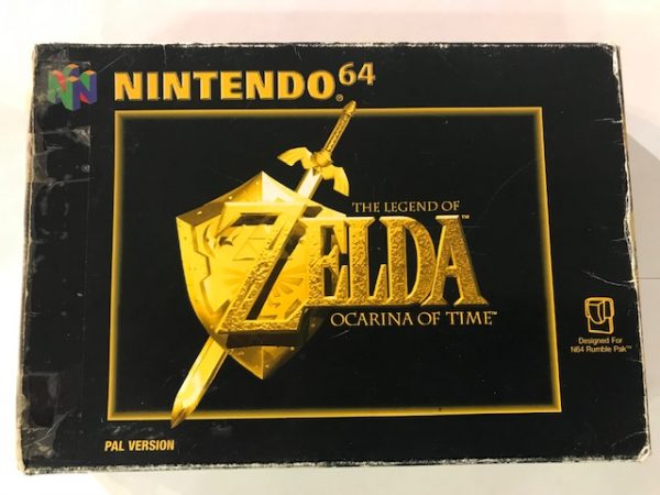The Legend of Zelda: Ocarina of Time käytetty (N64) Boxed