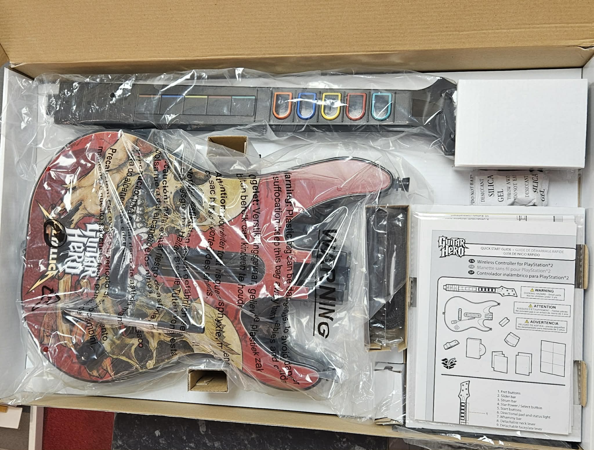 Guitar Hero: Metallica Bundle käytetty (PS2) CIB - Image 3