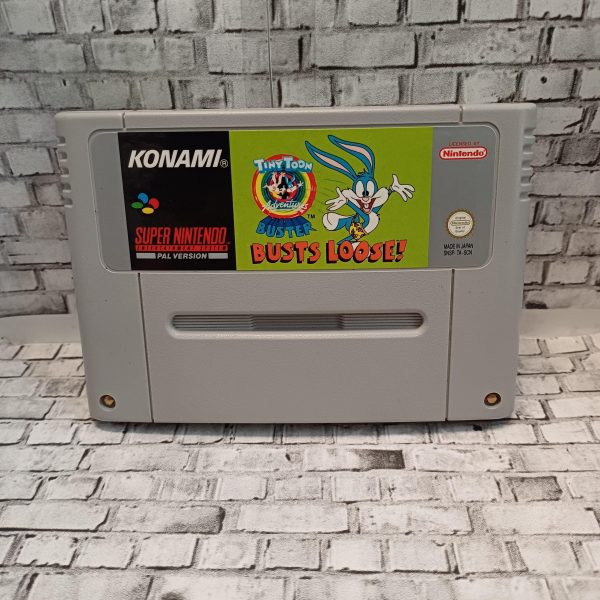 Tiny Toon Adventures Buster Busts Loose SCN (SNES) Loose