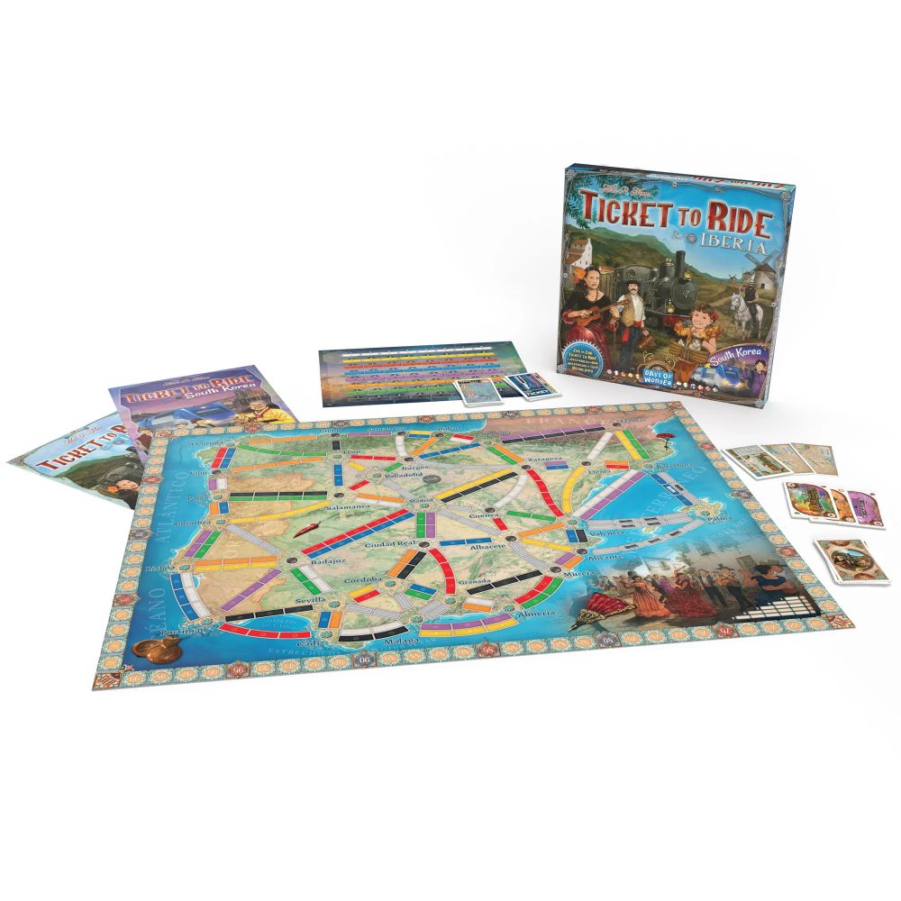 Ticket To Ride: Iberia & South Korea -lisäosa - Image 2