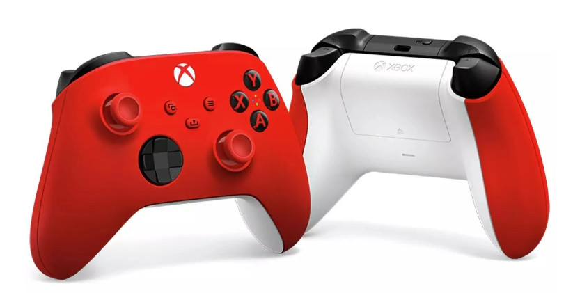 Xbox Pulse Red Wireless Controller - Image 2