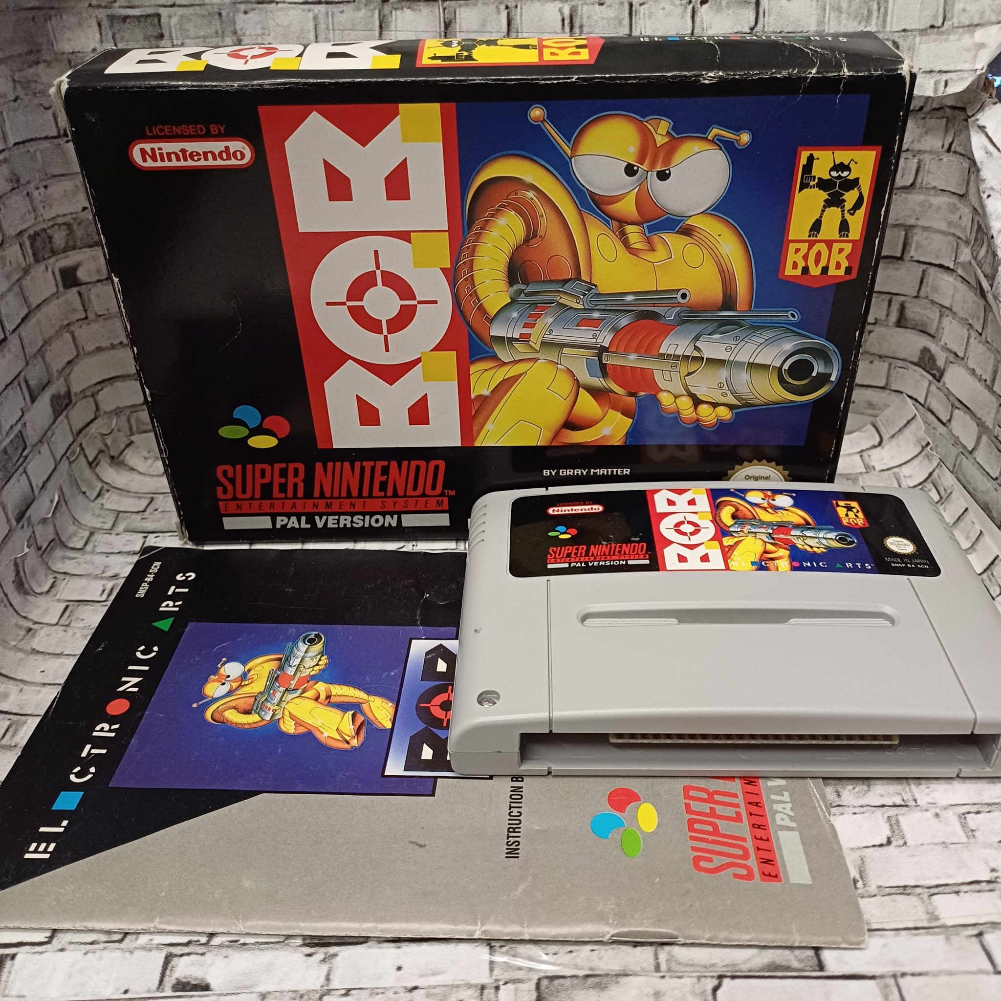 B.O.B. SCN (SNES) "CIB" - Pelimies