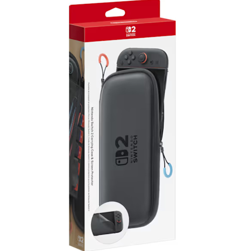 Nintendo Switch 2 Suojakotelo + Näytönsuoja (Switch 2)
