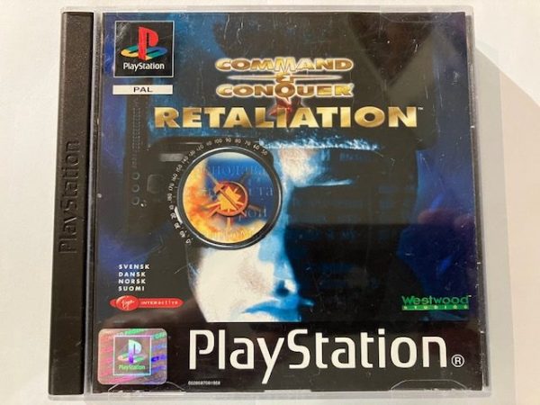 Command & Conquer: Retaliation käytetty (PS1) CIB