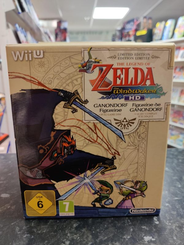 The Legend of Zelda Wind Waker HD Limited Edition käytetty (Wii U) CIB
