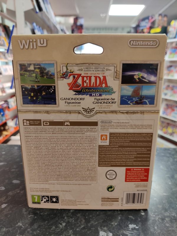 The Legend of Zelda Wind Waker HD Limited Edition käytetty (Wii U) CIB - Image 2
