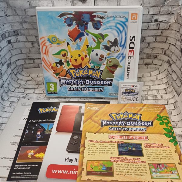 Pokémon Mystery Dungeon: Gates to Infinity käytetty (3DS) CIB - Image 2