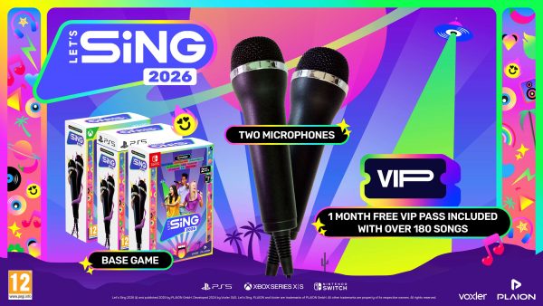 Lets Sing 2026 + 2 Mikrofonia Bundle (Switch) - Image 2