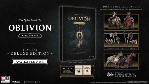 The Elder Scrolls IV: Oblivion Remastered Deluxe Edition (PS5) - Image 7