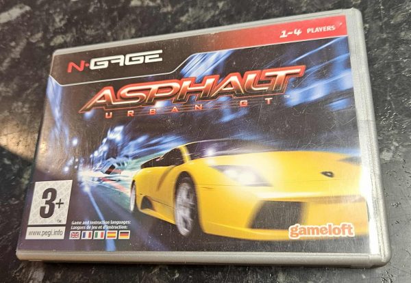 Asphalt Urban GT käytetty (Nokia N-Gage) CIB