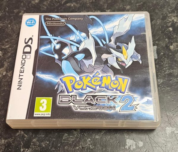 Pokémon Black Version 2 käytetty (DS) Boxed