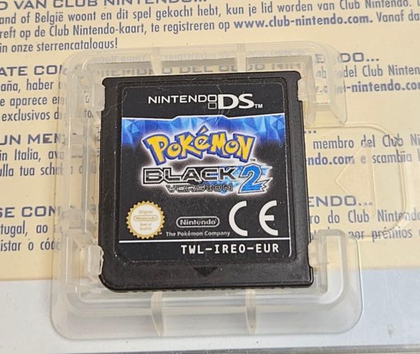 Pokémon Black Version 2 käytetty (DS) Boxed - Image 3