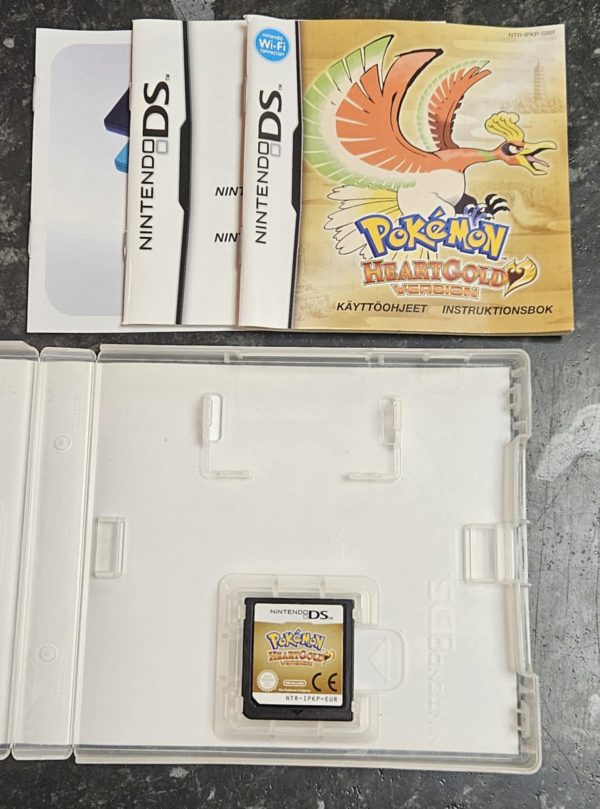 Pokémon Heartgold käytetty (DS) CIB - Image 3