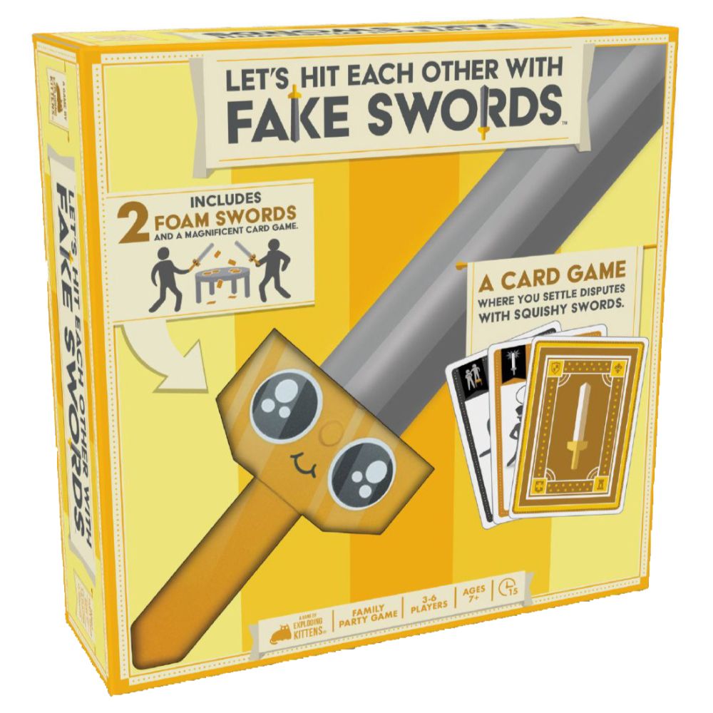 Let's Hit Each Other With Fake Swords