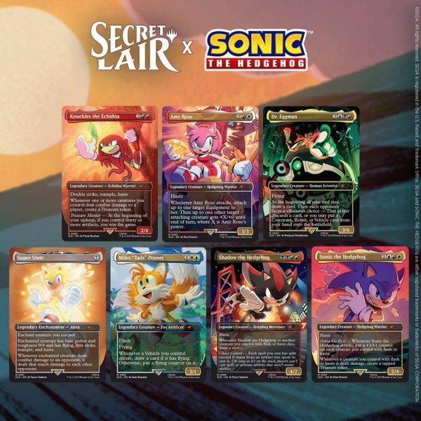 MTG Secret Lair x Sonic The Hedgehog Friends and Foes (Non-foil)