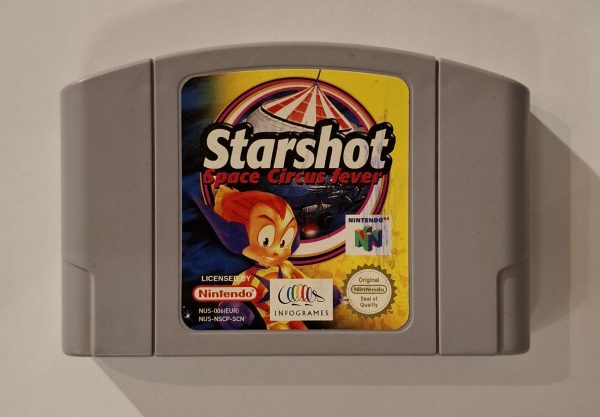 Starshot Space Circus Fever käytetty (N64) Loose