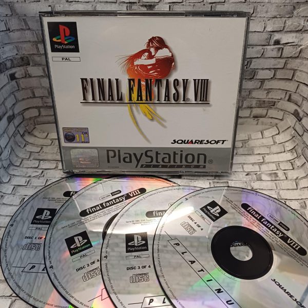 Final Fantasy VIII käytetty (PS1) Boxed Platinum