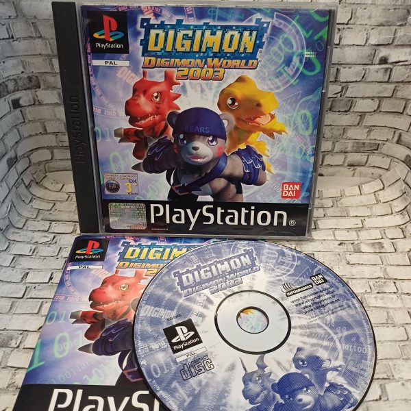 Digimon World 2003 käytetty (PS1) CIB