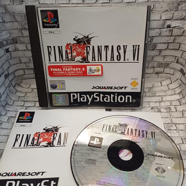 Final Fantasy VI käytetty (PS1) "CIB"