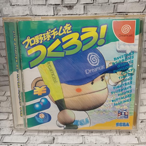 Pro Yakyuu Team o Tsukurou! käytetty (Dreamcast) JPN