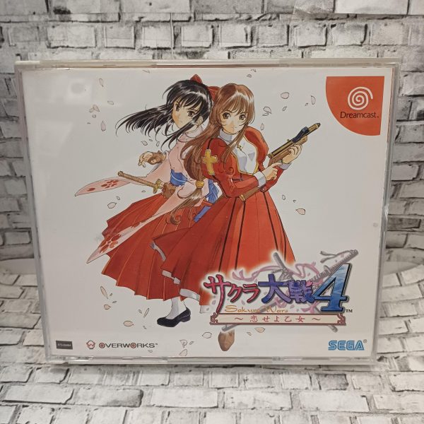 Sakura Wars 4: Fall in Love, Maidens käytetty (Dreamcast) JPN
