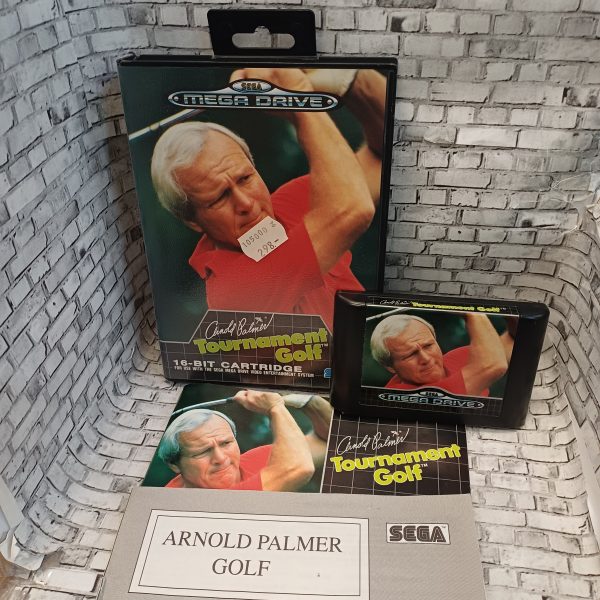 Arnold Palmer Tournament Golf käytetty (Mega Drive) CIB