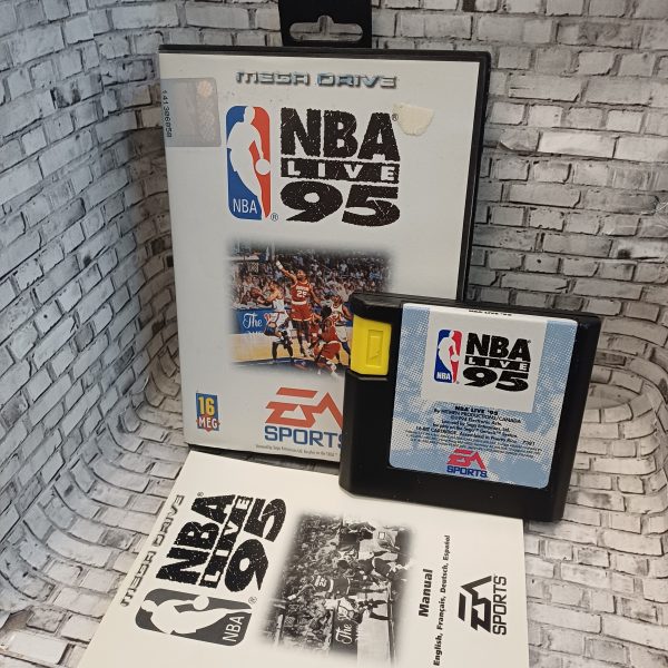 NBA Live 95 käytetty (Mega Drive) CIB