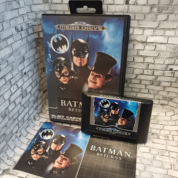 Batman Returns käytetty (Mega Drive) CIB